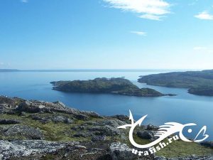Вид на выход в Баренцево море на морскую рыбалку http://urafish.ru